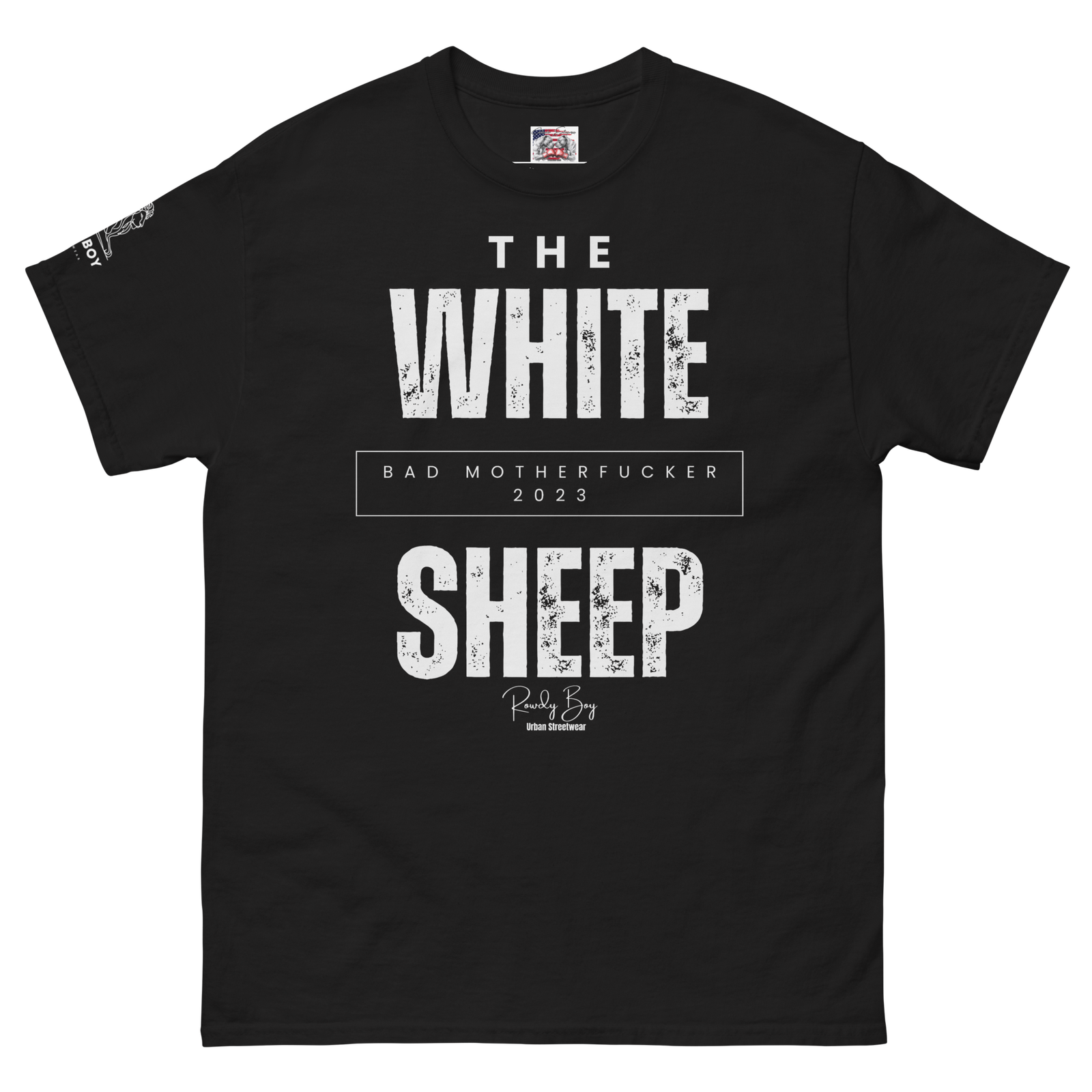 Rowdy Boy "White Sheep" (Bad Motherfucker) Unisex Classic Tee