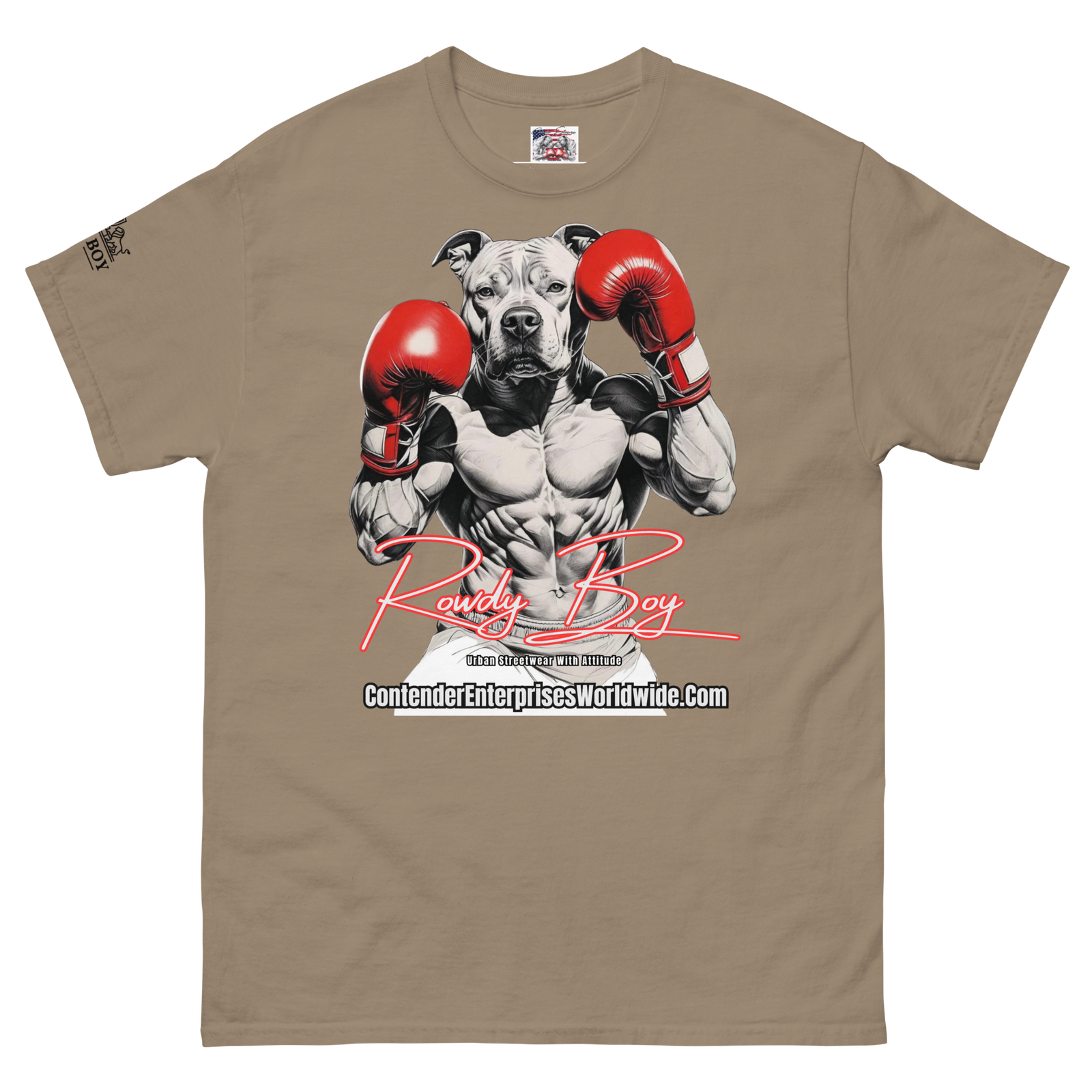 Rowdy Boy "Contender Enterprises Worldwide" Unisex Classic Tee