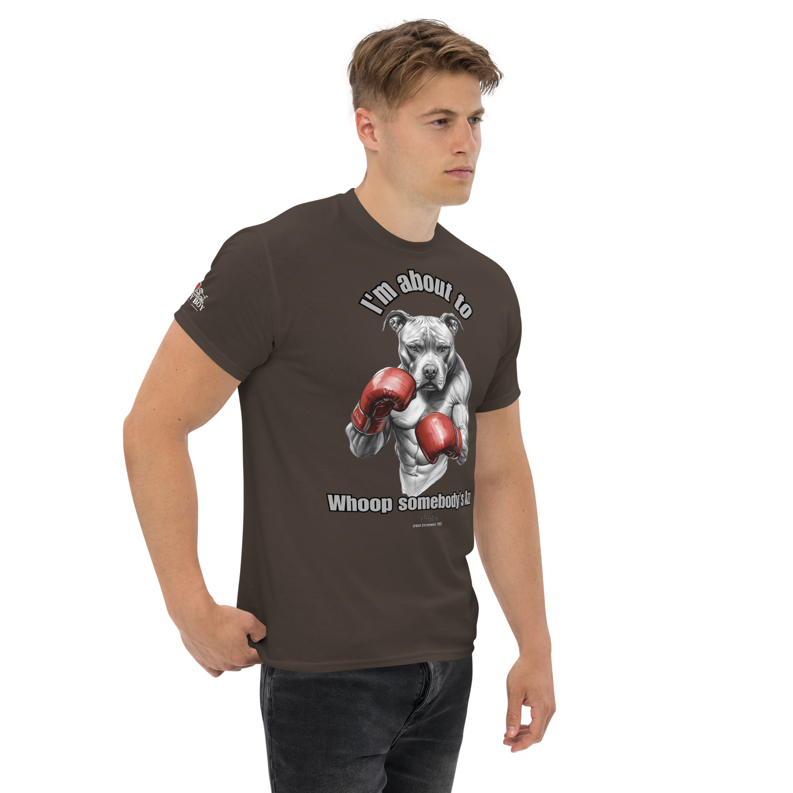 Rowdy Boy "I'm about to whoop somebody's Azz" Unisex Classic Tee - Image 29