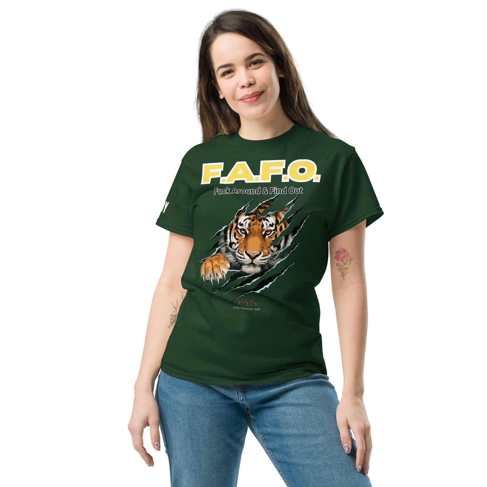 Rowdy Boy "F.A.F.O." ( Fuck Around & Find Out) Unisex Classic Tee - Image 42