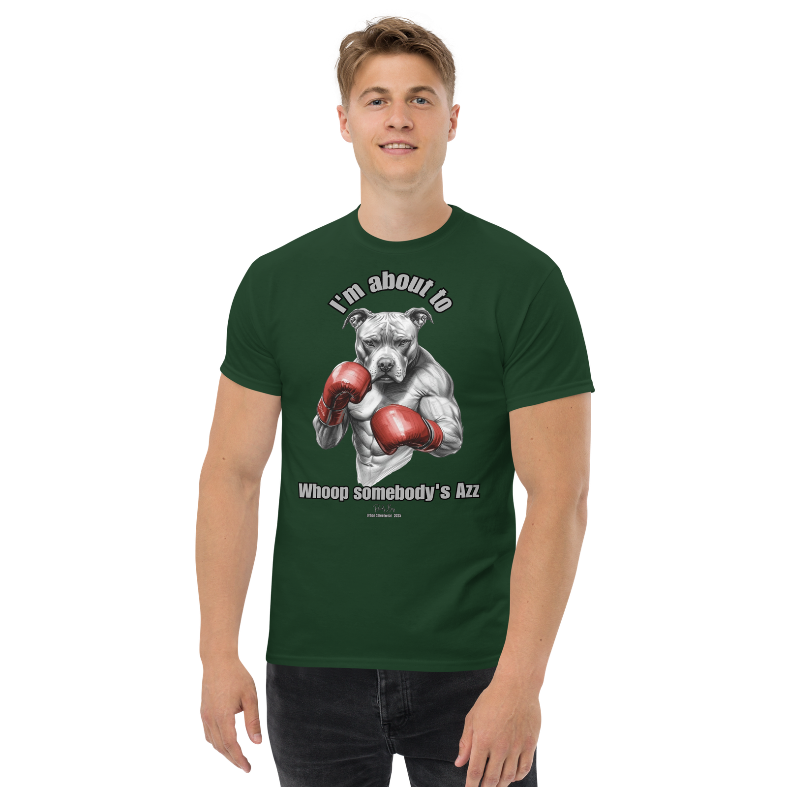 Rowdy Boy "I'm about to whoop somebody's Azz" Unisex Classic Tee - Image 23