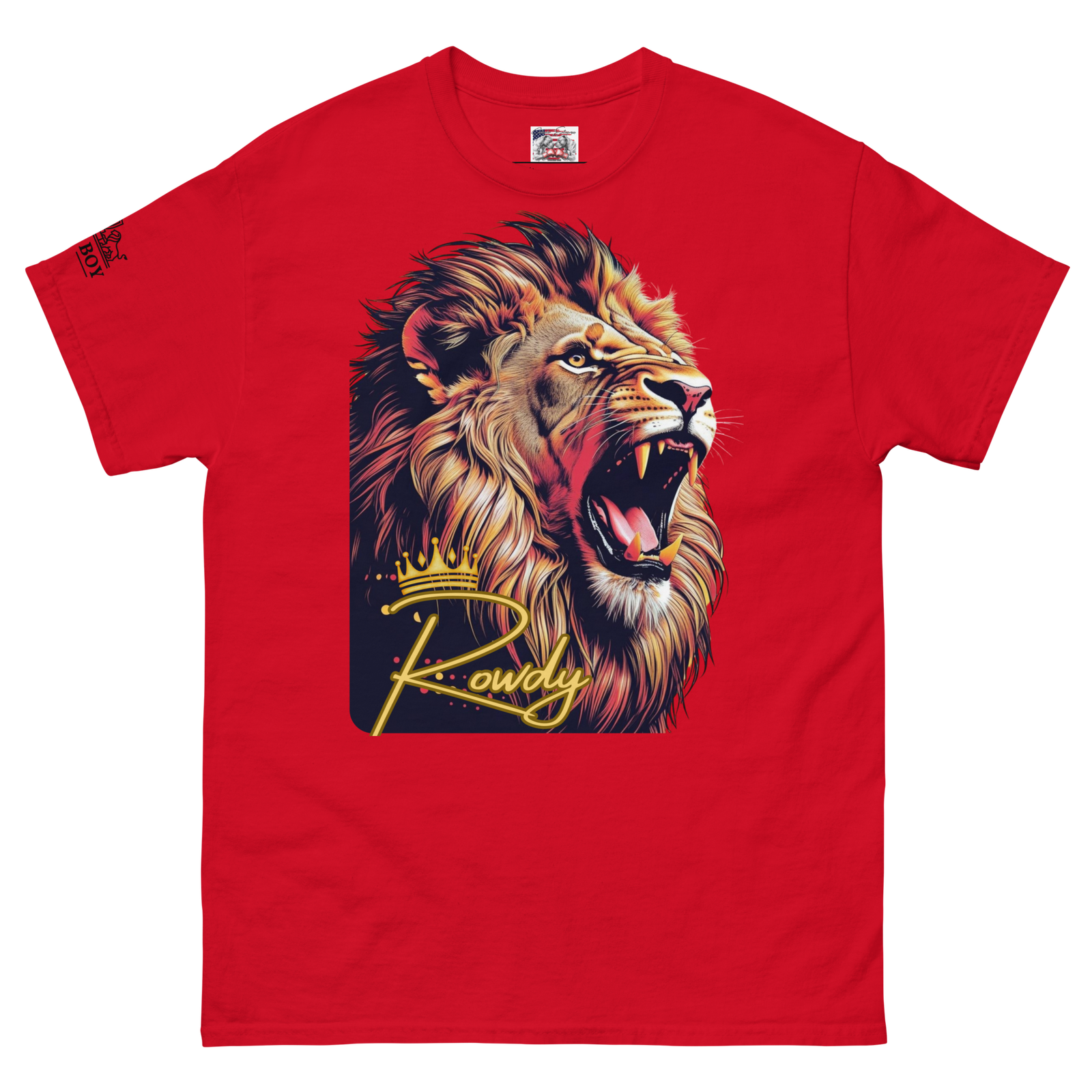 Rowdy Boy "Lion's Head" (Rowdy 1) Unisex Classic Tee