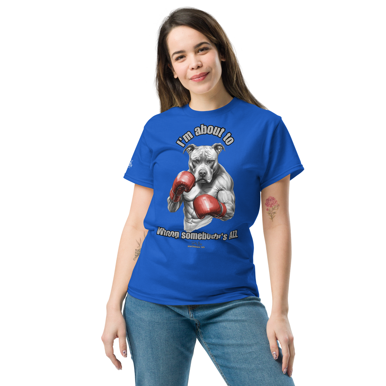 Rowdy Boy "I'm about to whoop somebody's Azz" Unisex Classic Tee - Image 58