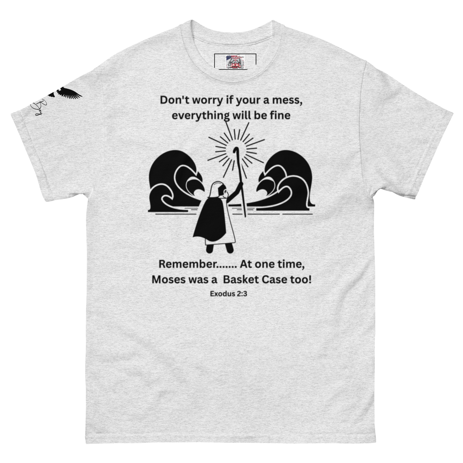 Rowdy Boy "Moses" (Basket Case) Unisex Classic Tee - Image 212