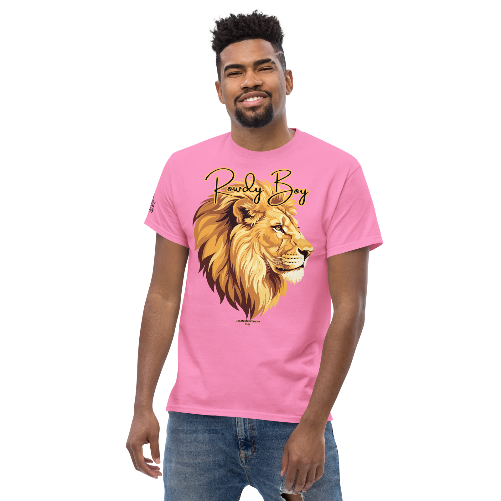 Rowdy Boy "Lion's Head" (Rowdy 4) Classic Tee - Image 184