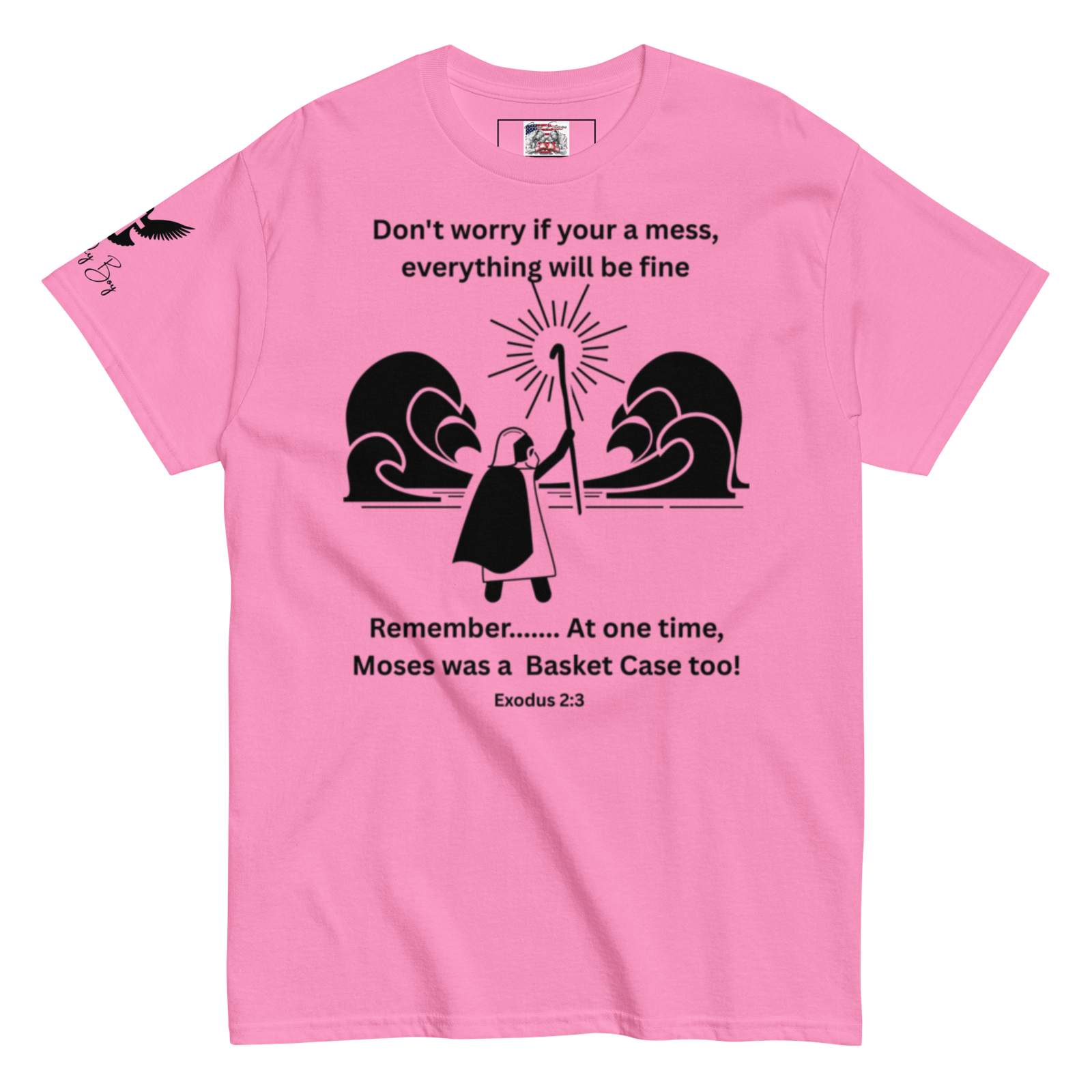 Rowdy Boy "Moses" (Basket Case) Unisex Classic Tee - Image 61