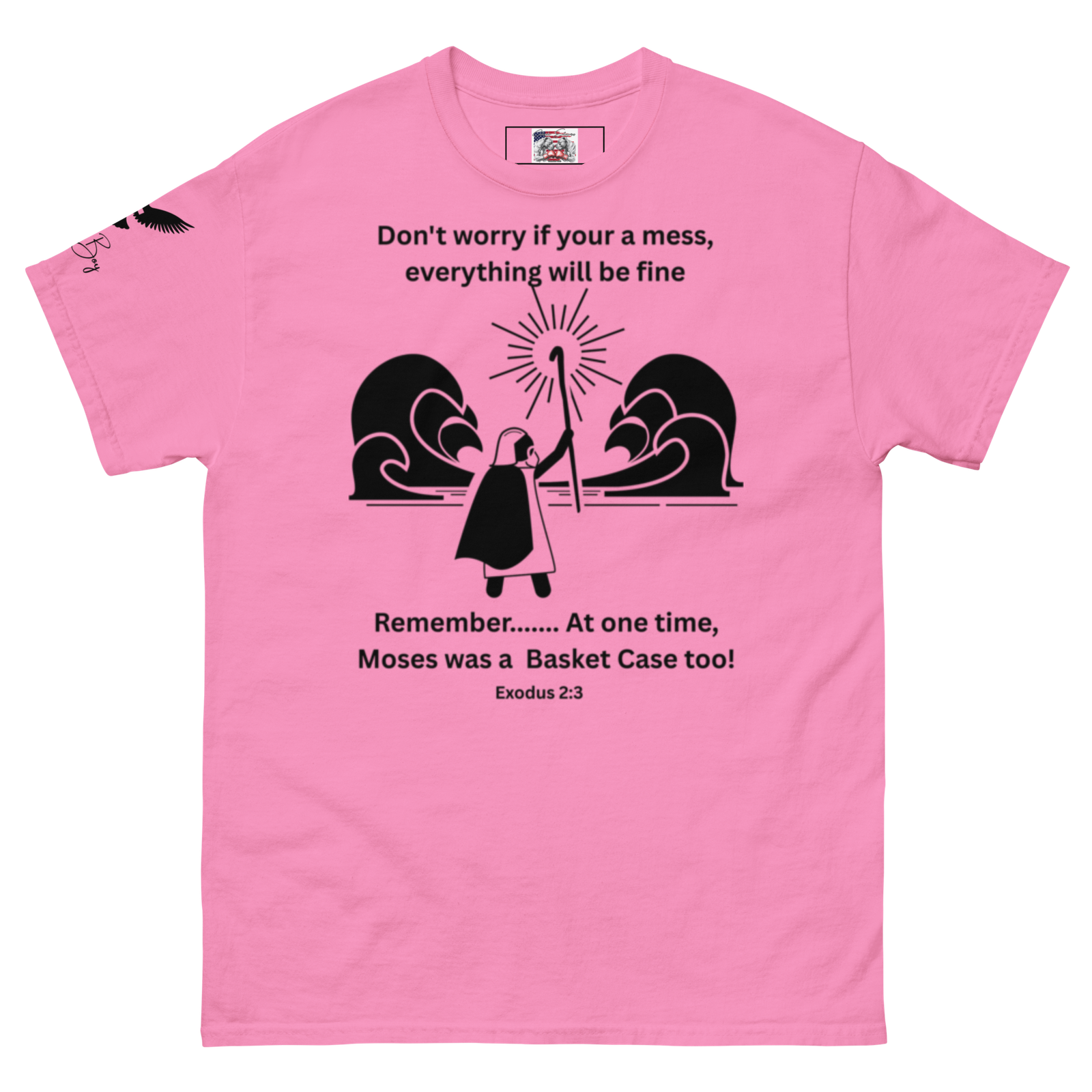 Rowdy Boy "Moses" (Basket Case) Unisex Classic Tee - Image 202