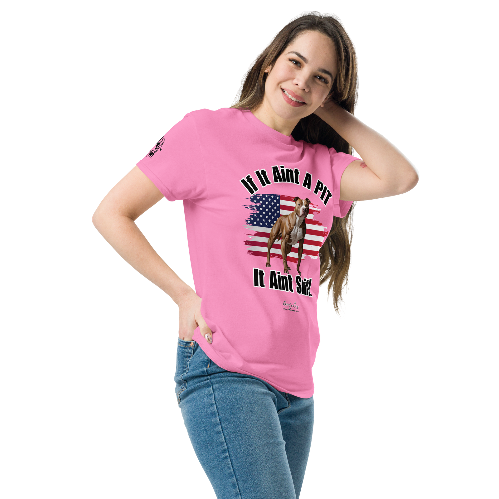 Rowdy Boy If It Aint A PIT, It Aint Shit!!!!" (2/B) Unisex Classic Tee - Image 73