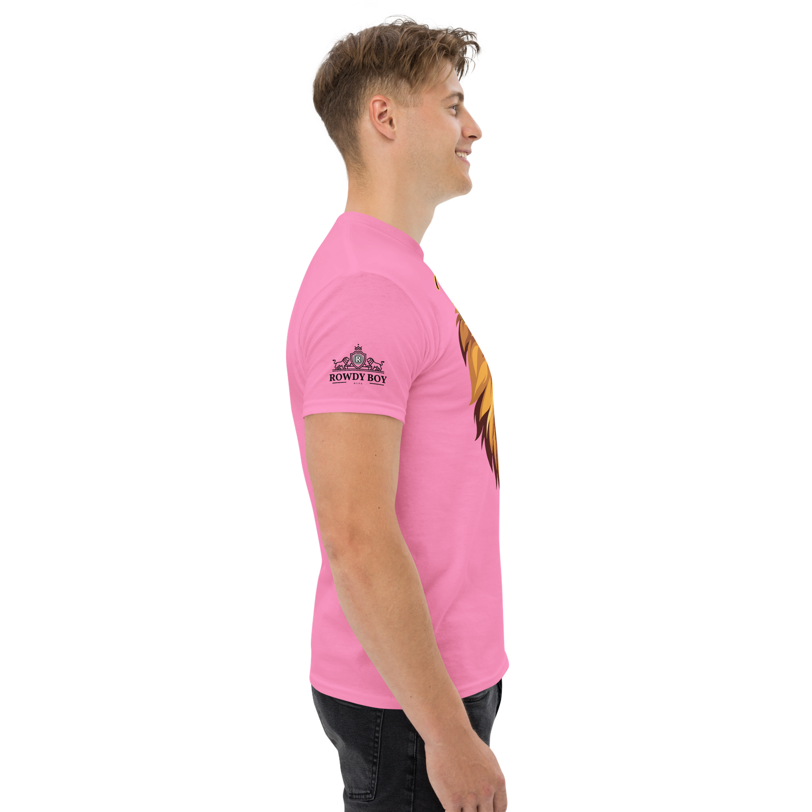 Rowdy Boy "Lion's Head" (Rowdy 4) Classic Tee - Image 174