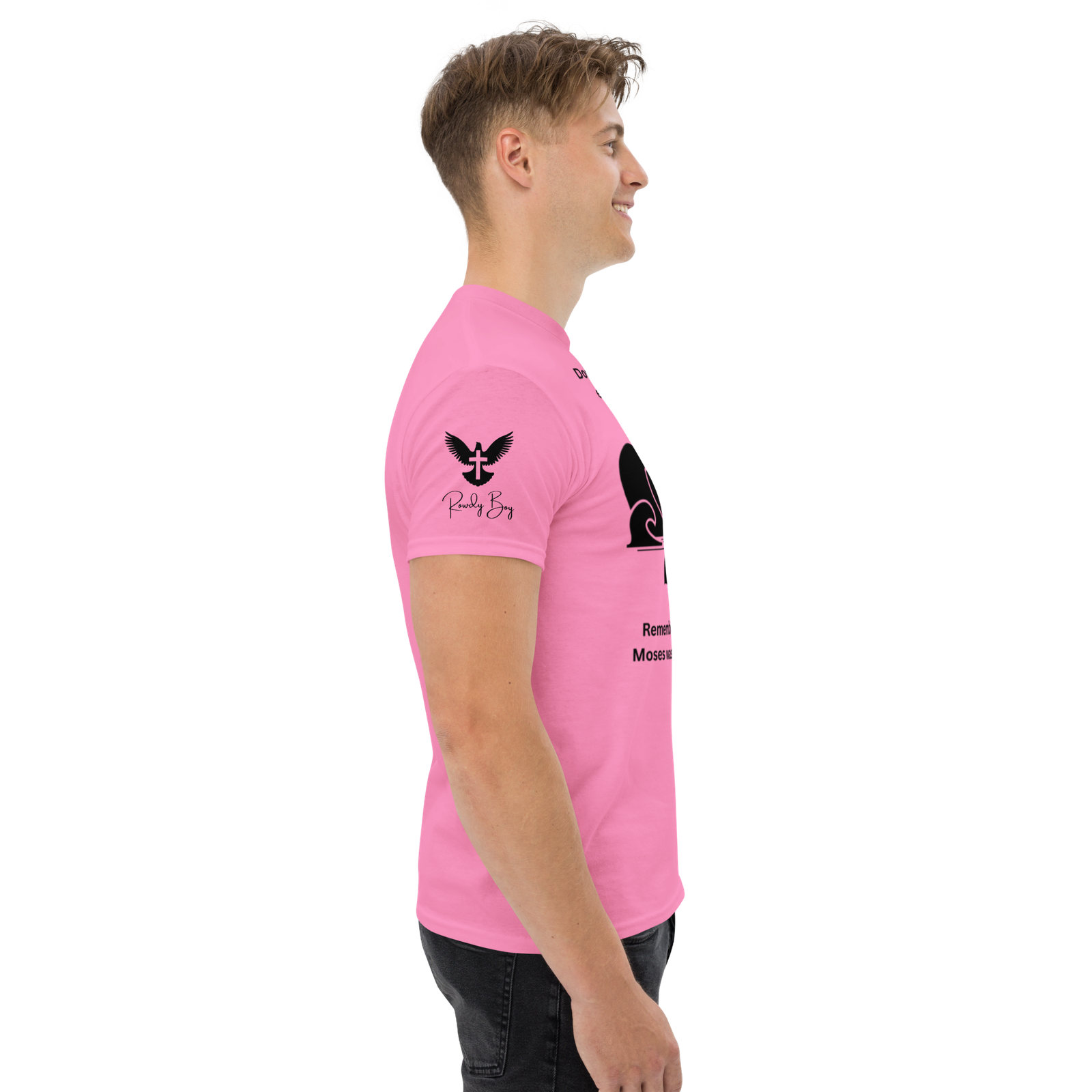 Rowdy Boy "Moses" (Basket Case) Unisex Classic Tee - Image 54