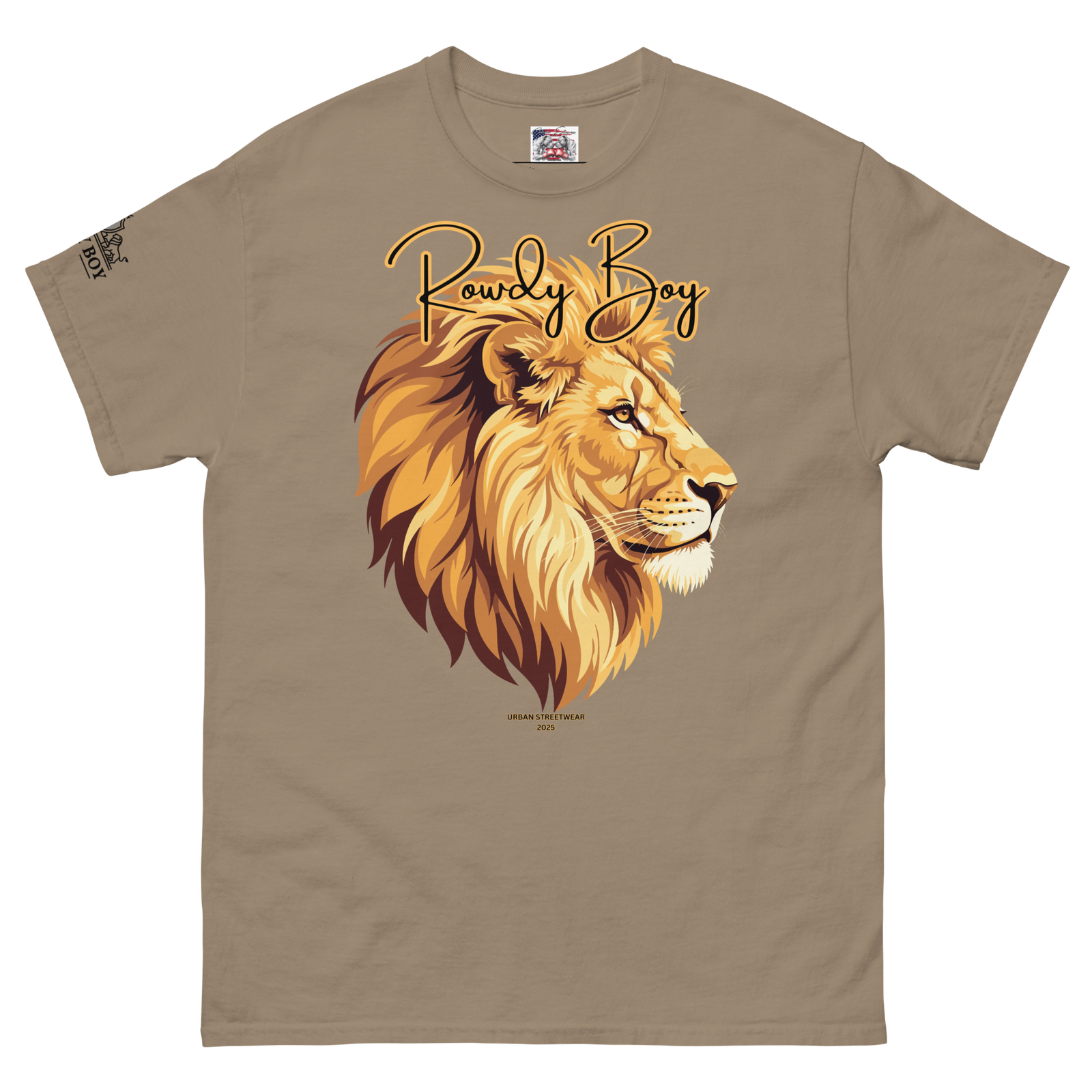 Rowdy Boy "Lion's Head" (Rowdy 4) Classic Tee - Image 222