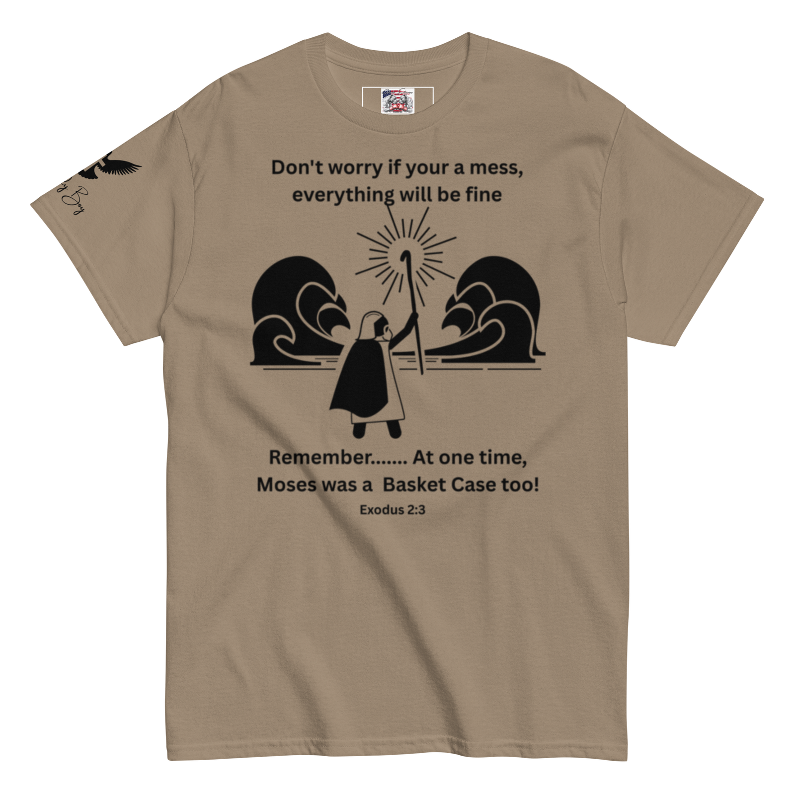 Rowdy Boy "Moses" (Basket Case) Unisex Classic Tee - Image 49