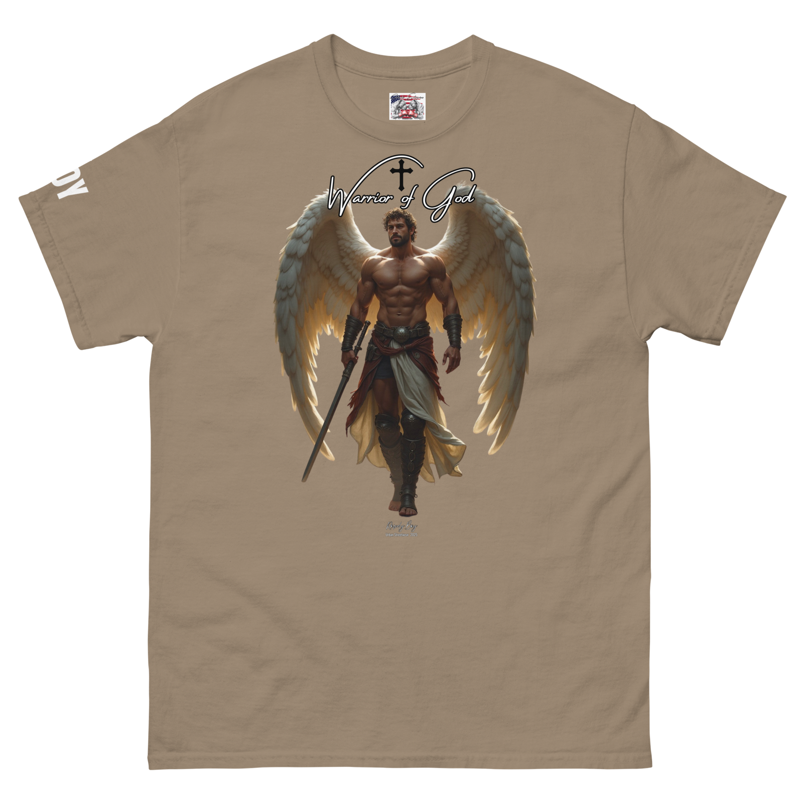 Rowdy Boy "Warrior Of God" Unisex Classic Tee #1