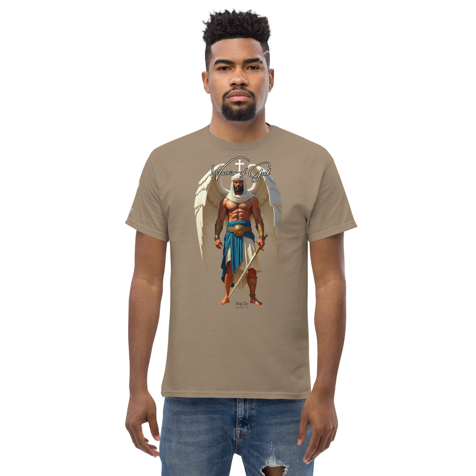 Rowdy Boy "Warrior Of God" #2 Unisex Classic Tee - Image 204