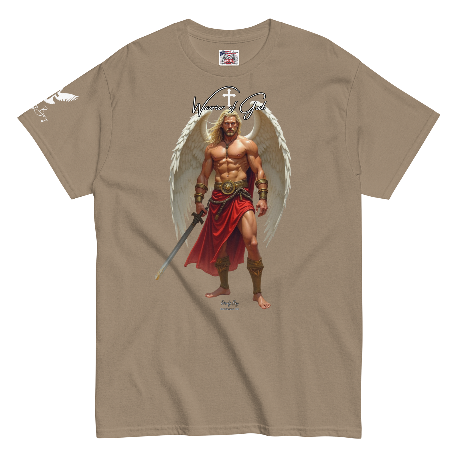 Rowdy Boy "Warrior Of God" #4 Unisex Classic Tee - Image 204