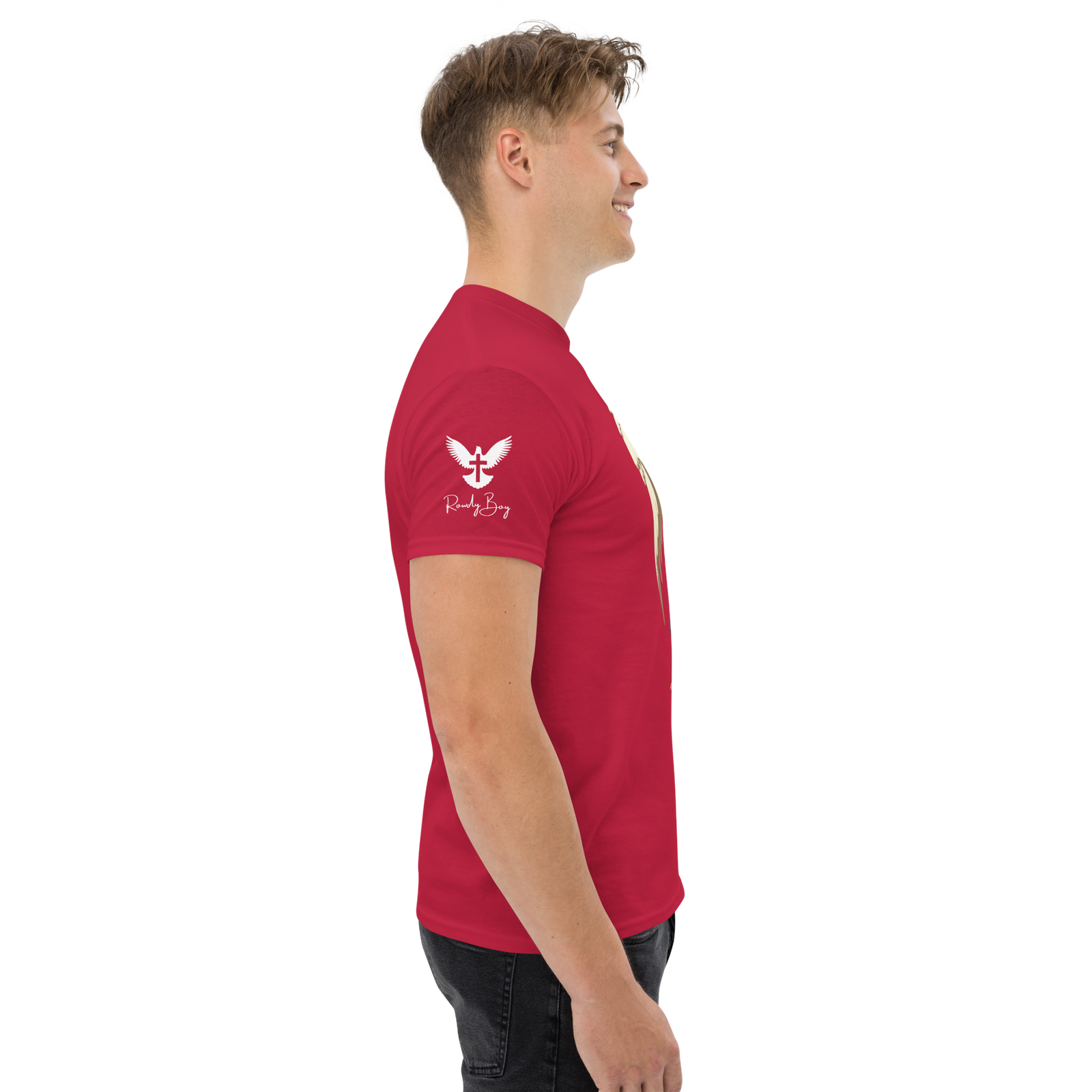 Rowdy Boy "Warrior Of God" #2 Unisex Classic Tee - Image 80