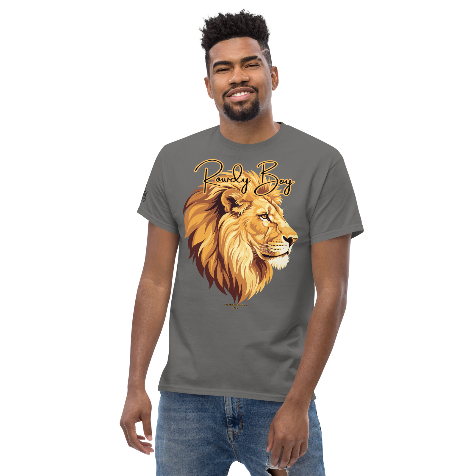 Rowdy Boy "Lion's Head" (Rowdy 4) Classic Tee - Image 93