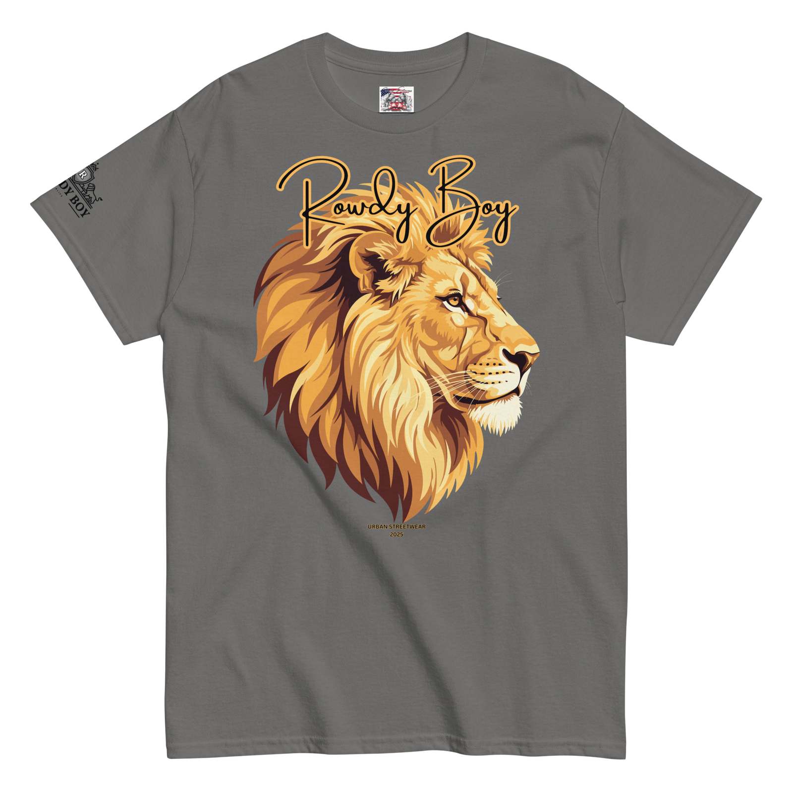 Rowdy Boy "Lion's Head" (Rowdy 4) Classic Tee - Image 90