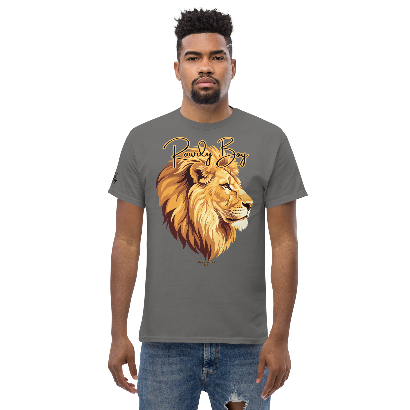 Rowdy Boy "Lion's Head" (Rowdy 4) Classic Tee - Image 92