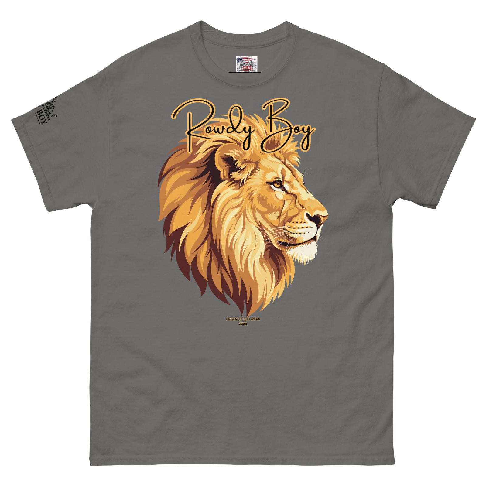 Rowdy Boy "Lion's Head" (Rowdy 4) Classic Tee - Image 217