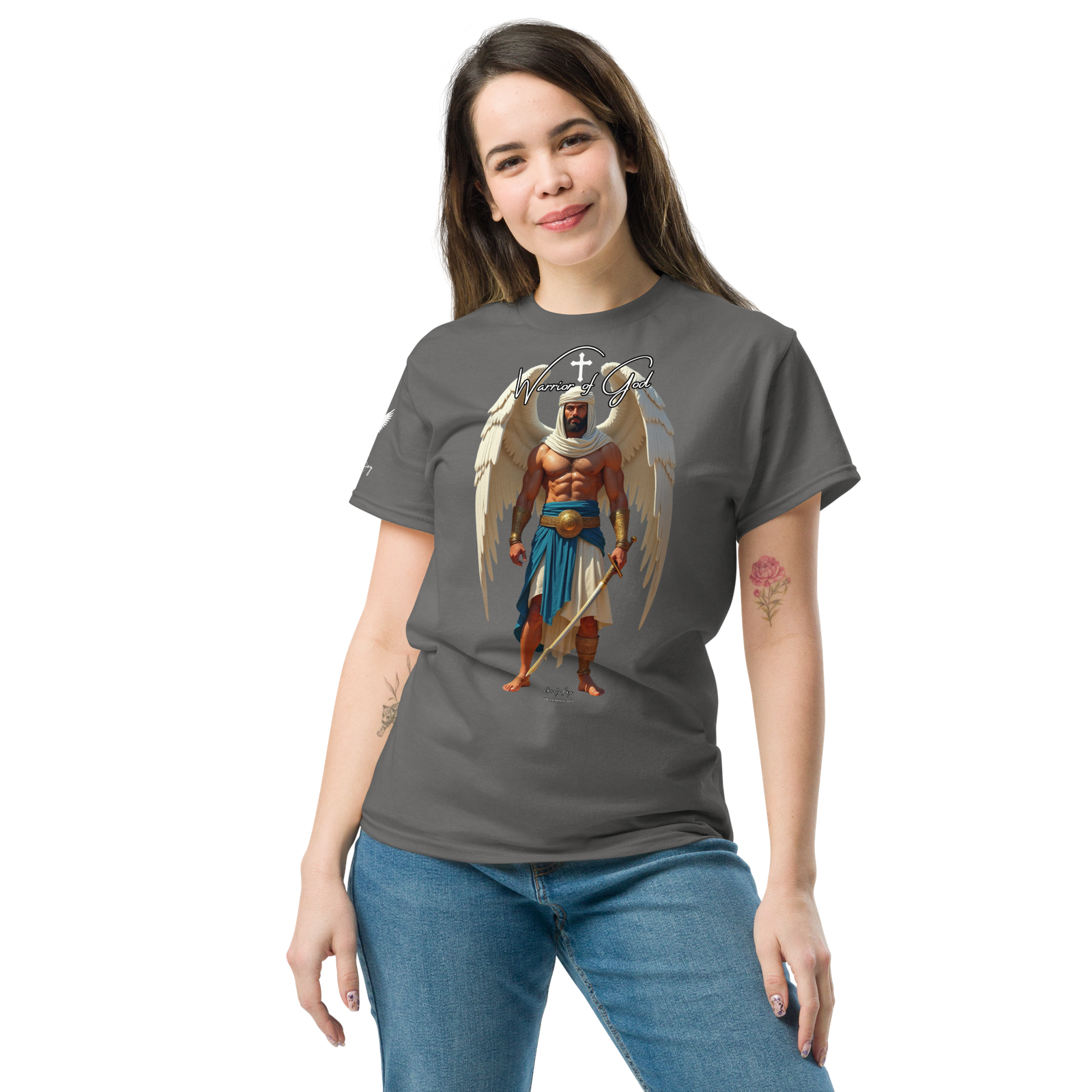 Rowdy Boy "Warrior Of God" #2 Unisex Classic Tee - Image 152