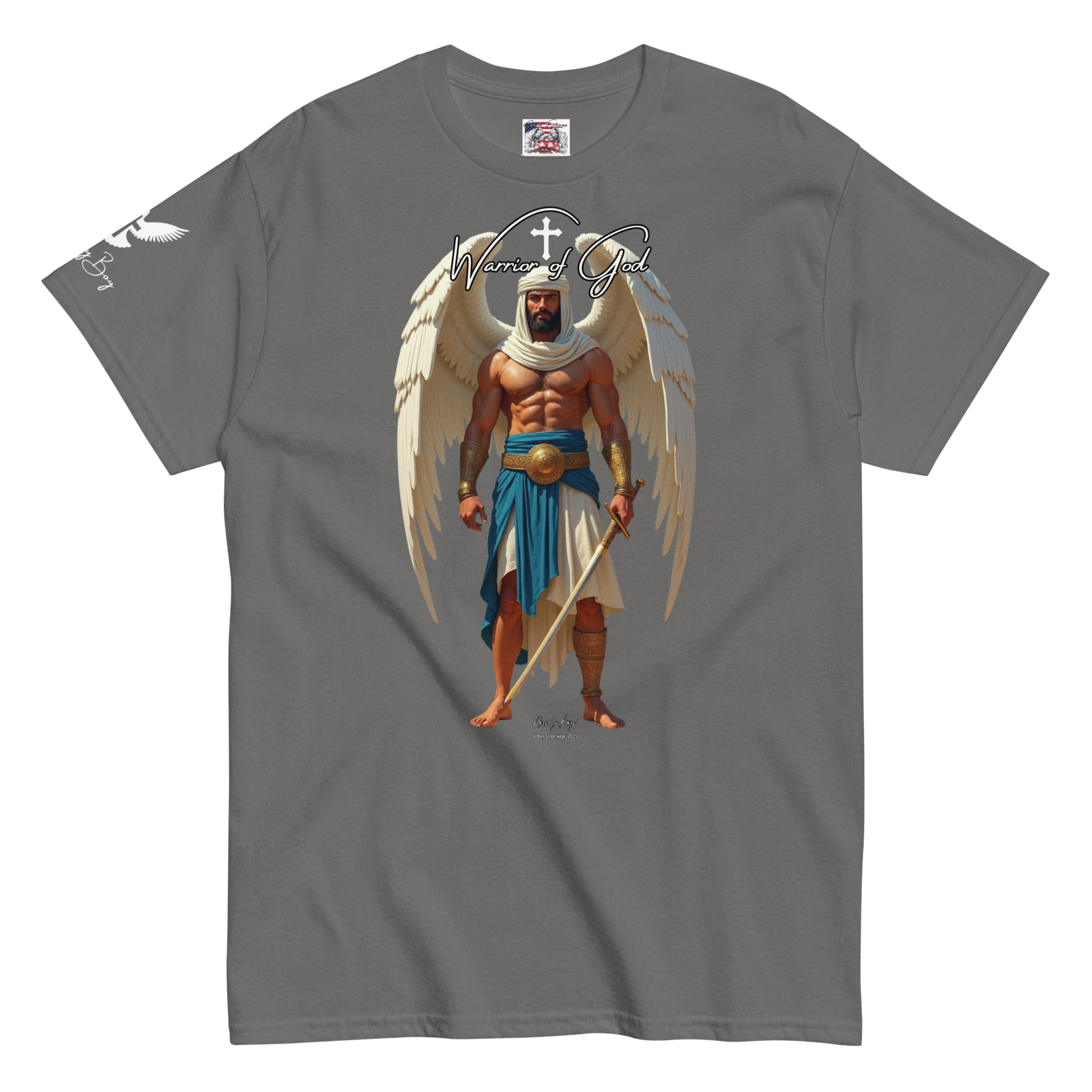 Rowdy Boy "Warrior Of God" #2 Unisex Classic Tee - Image 153