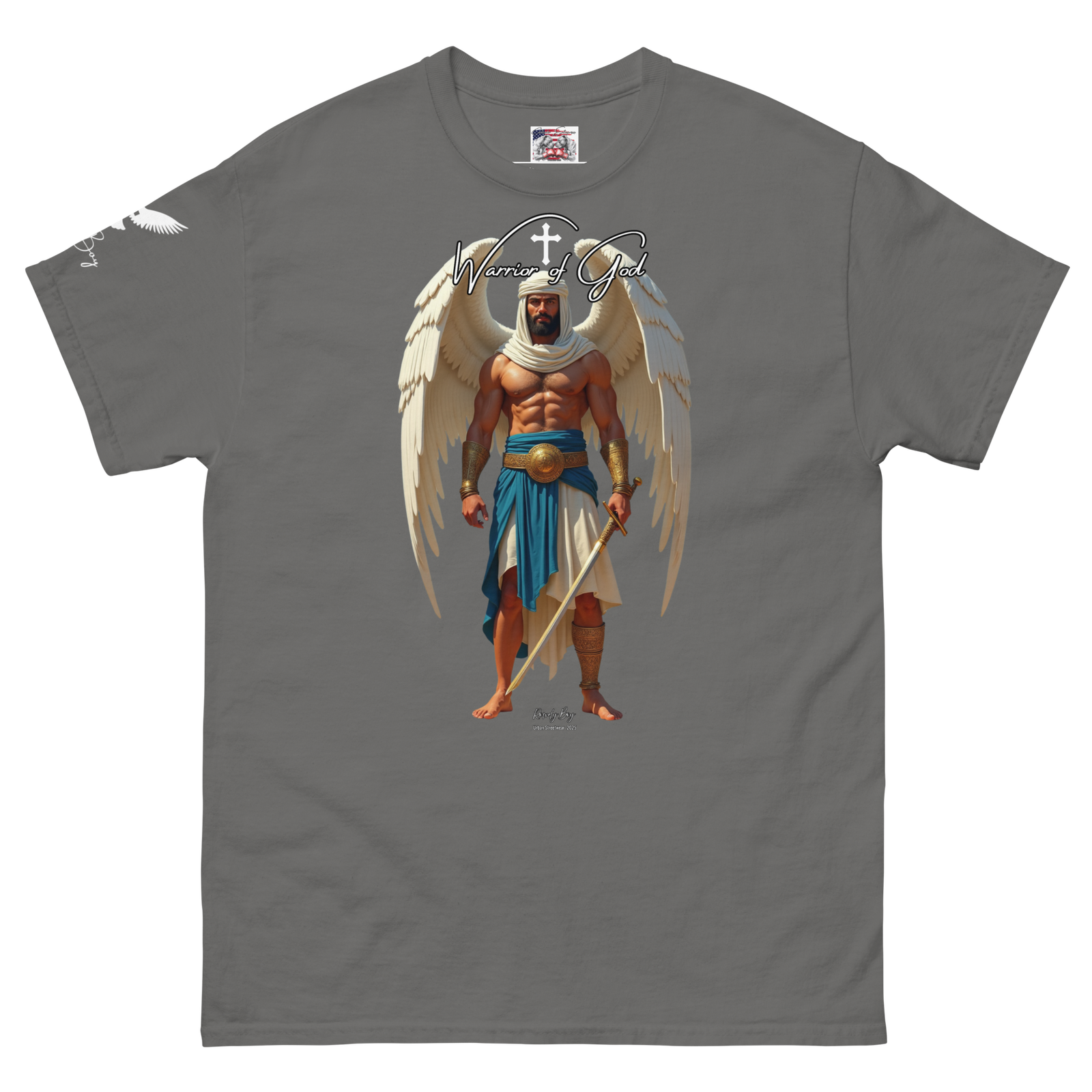 Rowdy Boy "Warrior Of God" #2 Unisex Classic Tee - Image 217
