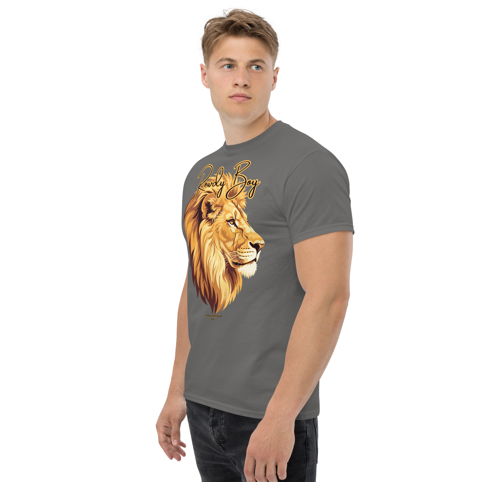 Rowdy Boy "Lion's Head" (Rowdy 4) Classic Tee - Image 83