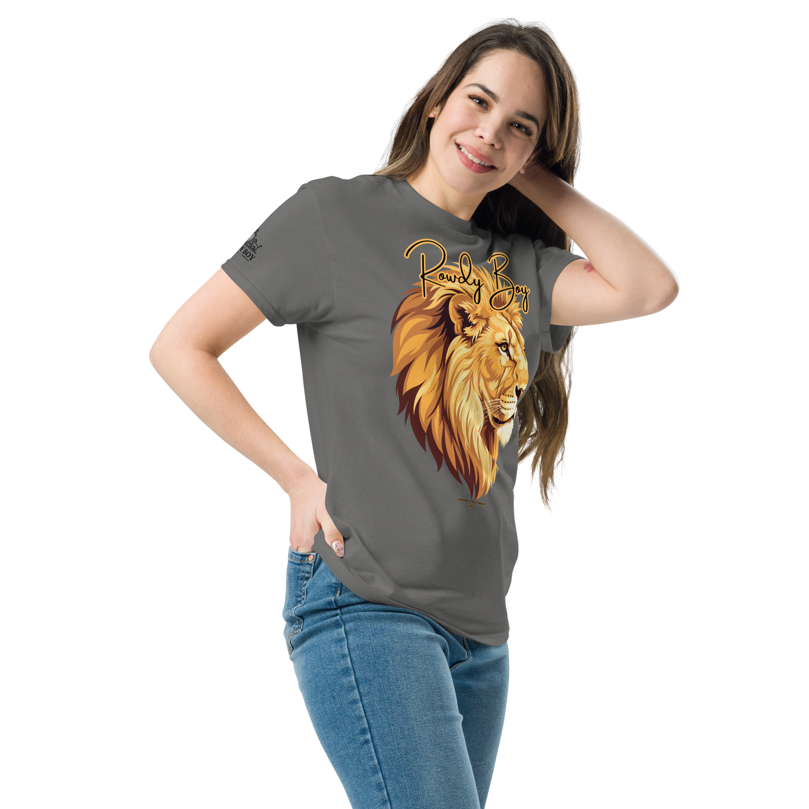 Rowdy Boy "Lion's Head" (Rowdy 4) Classic Tee - Image 88