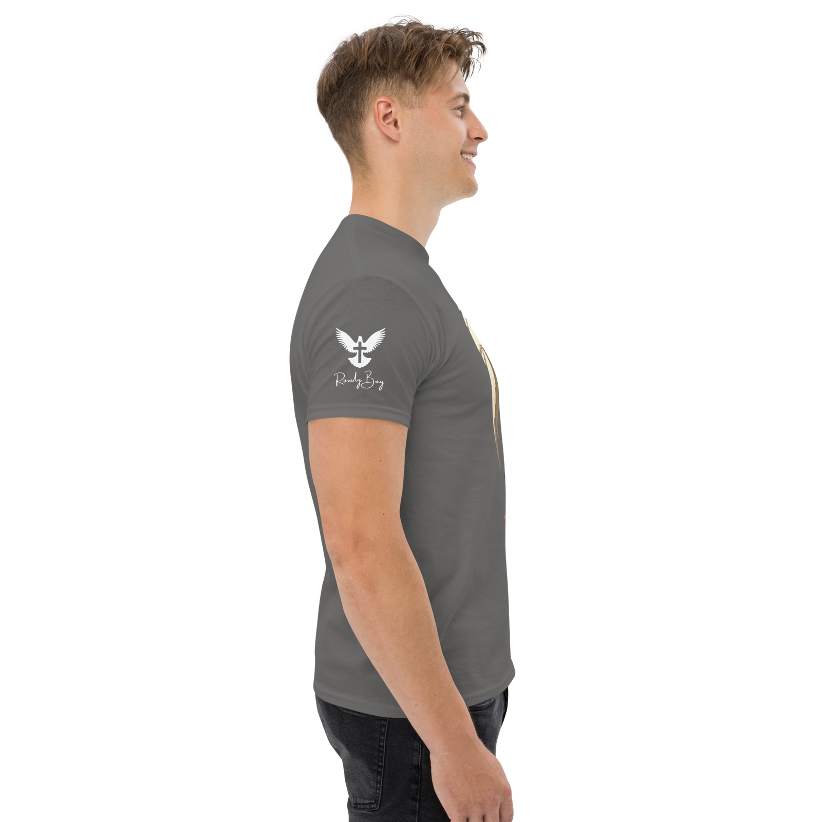 Rowdy Boy "Warrior Of God" #2 Unisex Classic Tee - Image 145