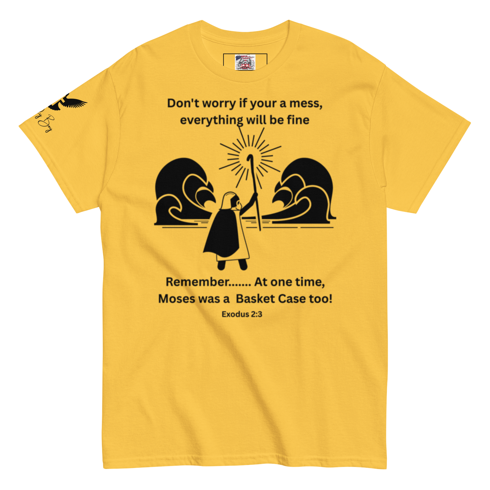 Rowdy Boy "Moses" (Basket Case) Unisex Classic Tee - Image 111