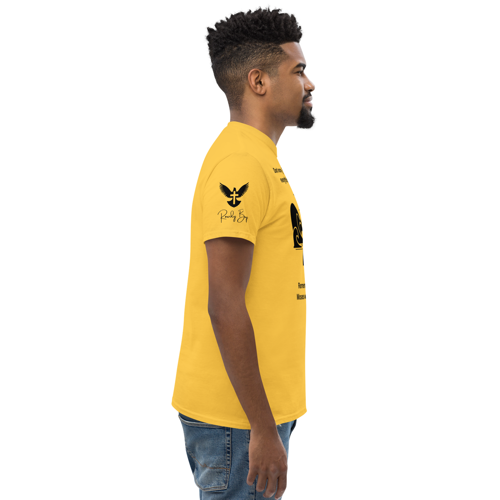 Rowdy Boy "Moses" (Basket Case) Unisex Classic Tee - Image 107