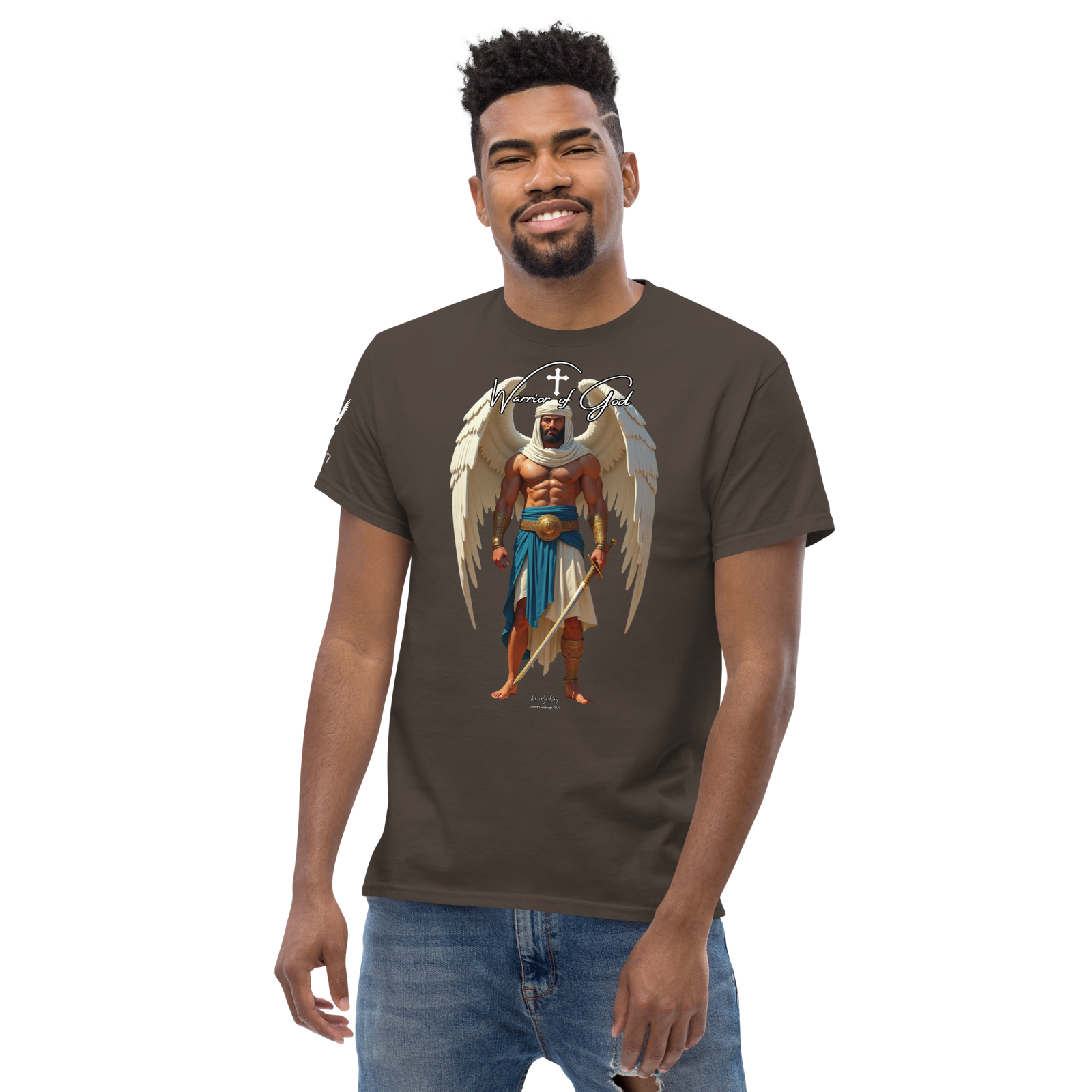 Rowdy Boy "Warrior Of God" #2 Unisex Classic Tee - Image 78