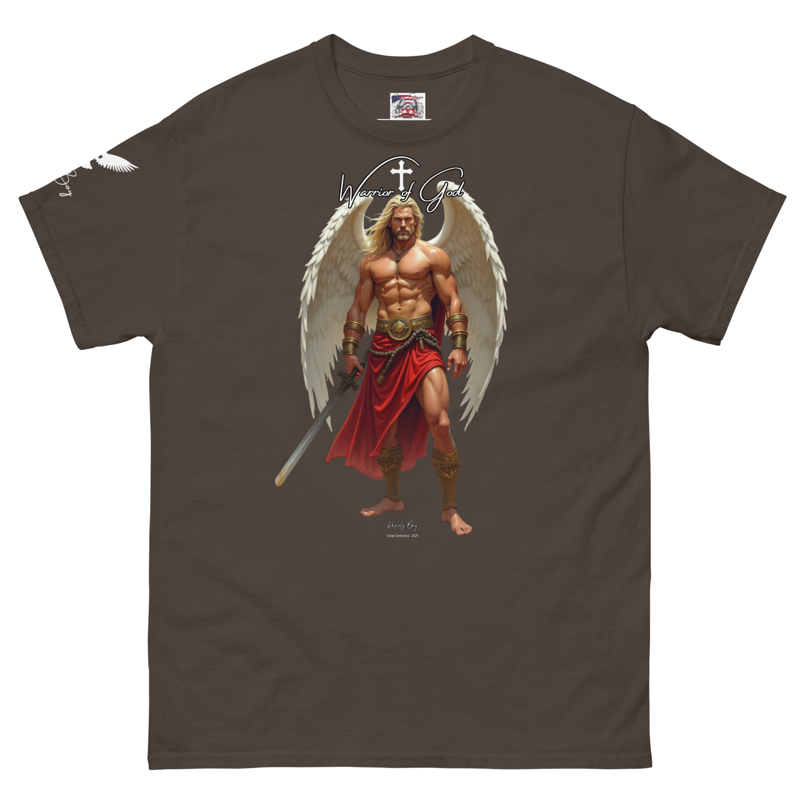Rowdy Boy "Warrior Of God" #4 Unisex Classic Tee - Image 211