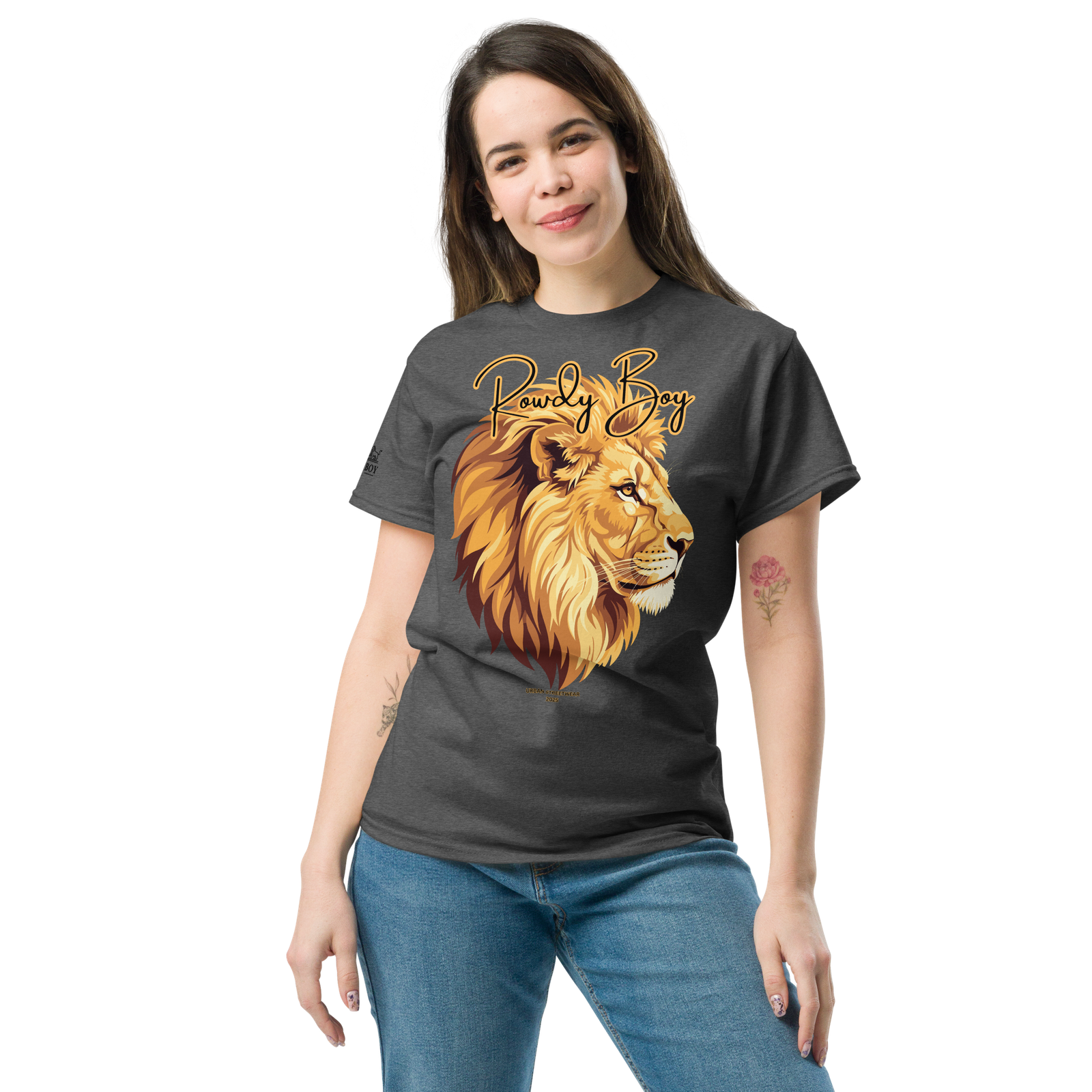 Rowdy Boy "Lion's Head" (Rowdy 4) Classic Tee - Image 37