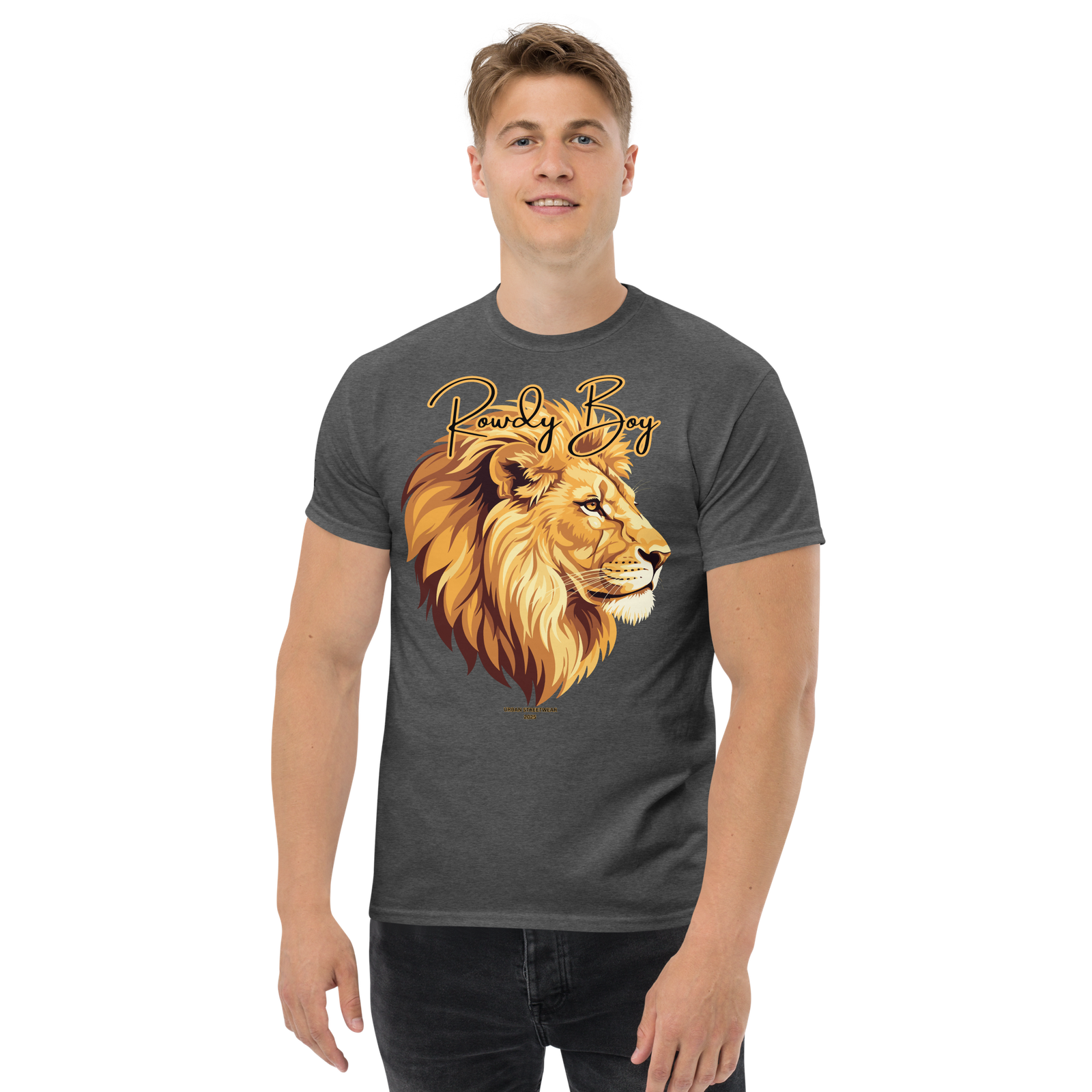 Rowdy Boy "Lion's Head" (Rowdy 4) Classic Tee - Image 39