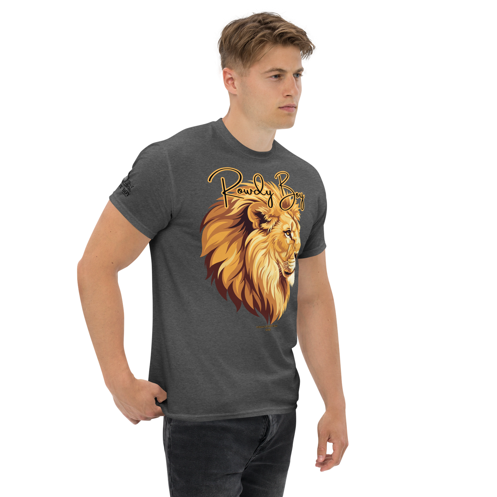 Rowdy Boy "Lion's Head" (Rowdy 4) Classic Tee - Image 29