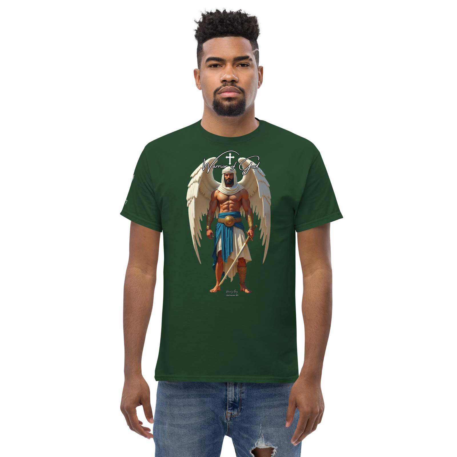 Rowdy Boy "Warrior Of God" #2 Unisex Classic Tee - Image 65