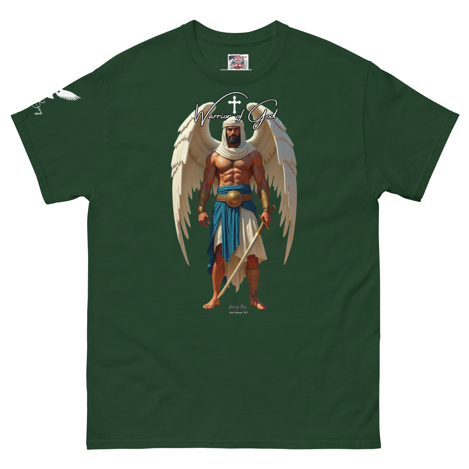 Rowdy Boy "Warrior Of God" #2 Unisex Classic Tee - Image 210