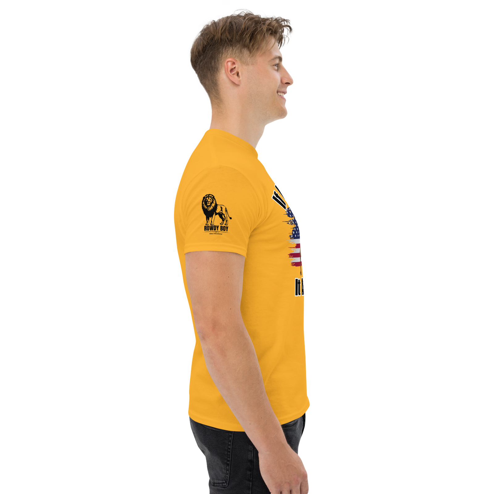 Rowdy Boy If It Aint A PIT, It Aint Shit!!!!" (2/B) Unisex Classic Tee - Image 93