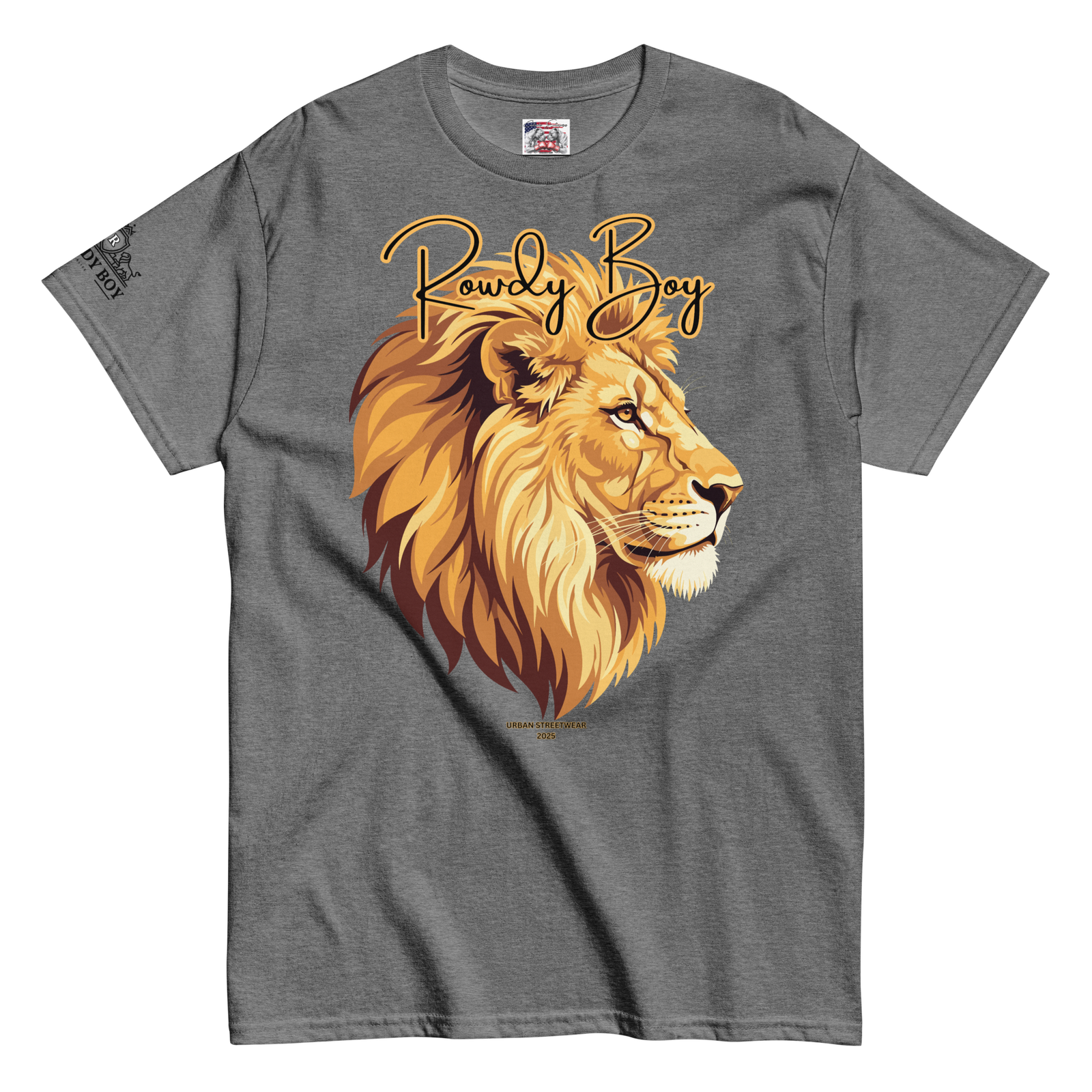 Rowdy Boy "Lion's Head" (Rowdy 4) Classic Tee - Image 136