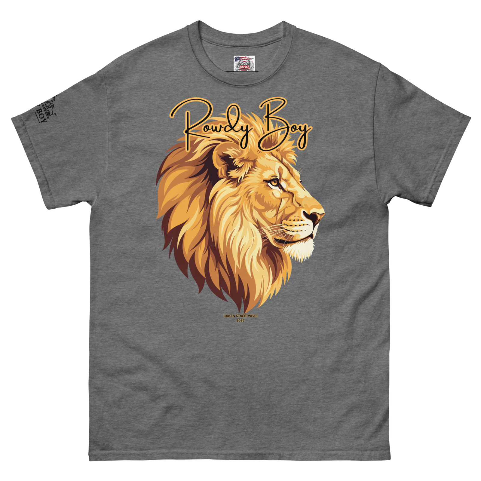 Rowdy Boy "Lion's Head" (Rowdy 4) Classic Tee - Image 221