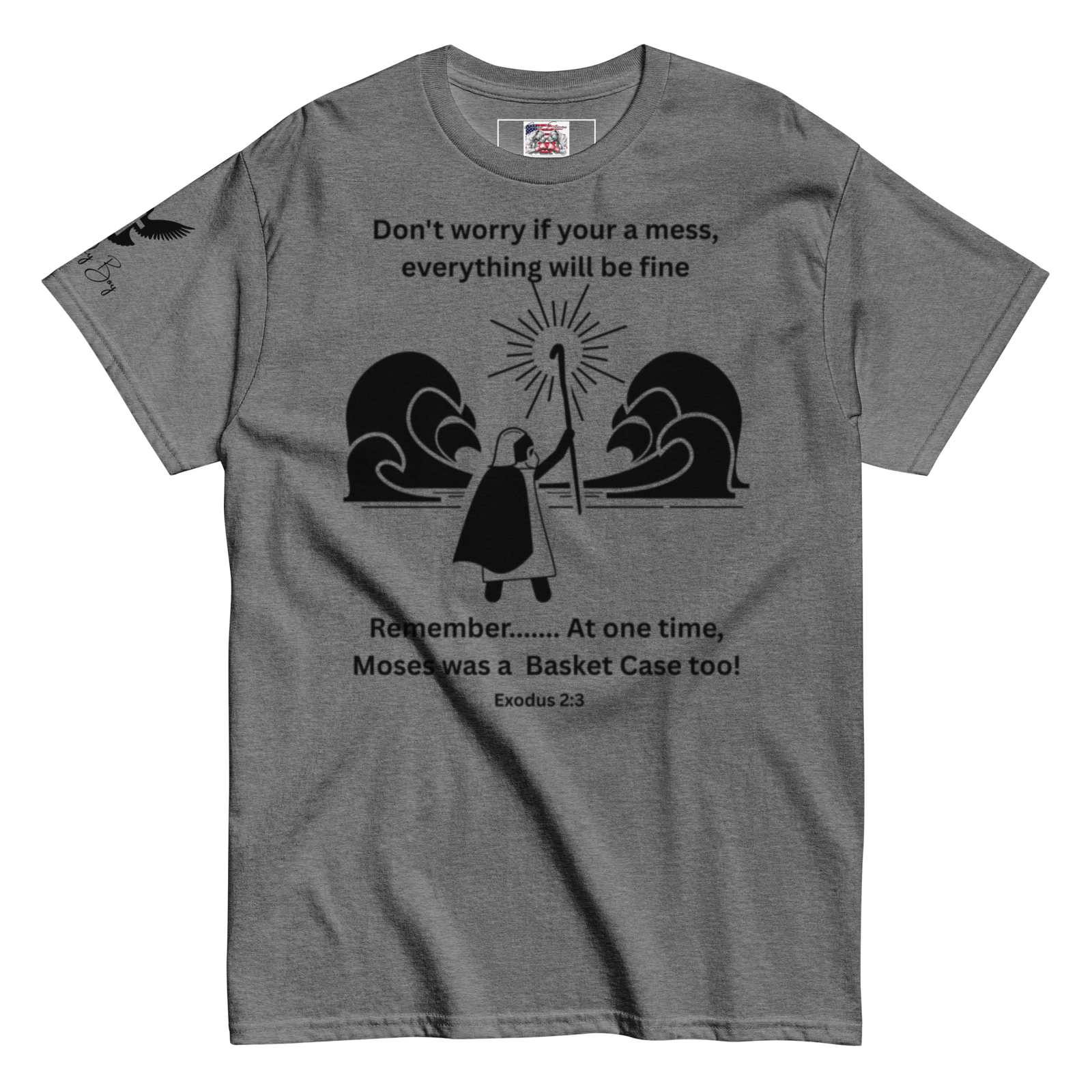 Rowdy Boy "Moses" (Basket Case) Unisex Classic Tee - Image 29