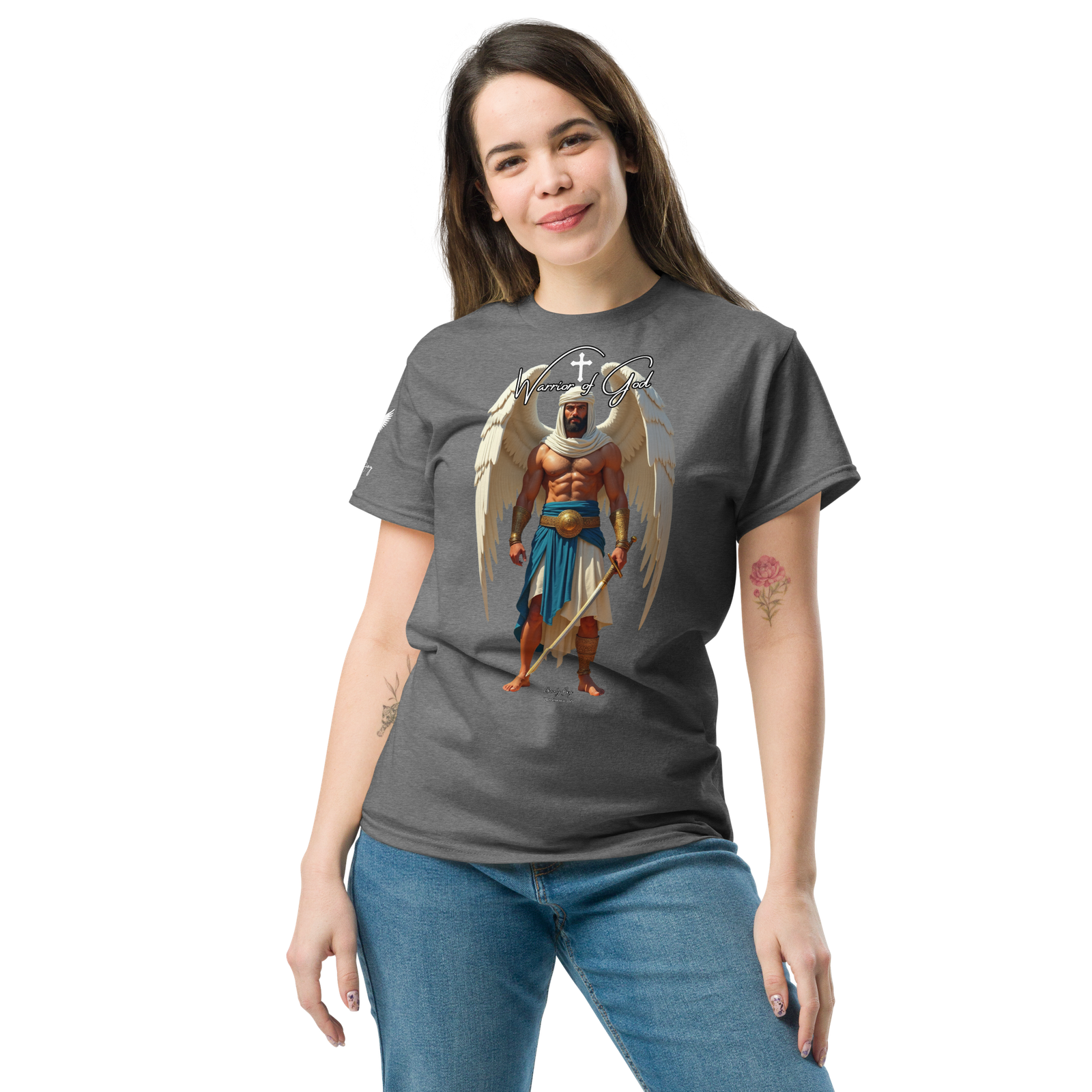 Rowdy Boy "Warrior Of God" #2 Unisex Classic Tee - Image 183
