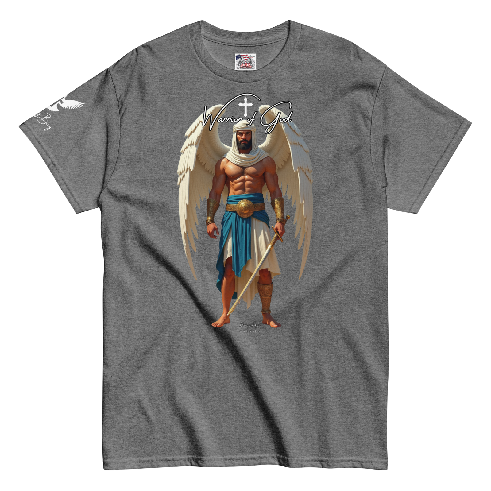 Rowdy Boy "Warrior Of God" #2 Unisex Classic Tee - Image 184