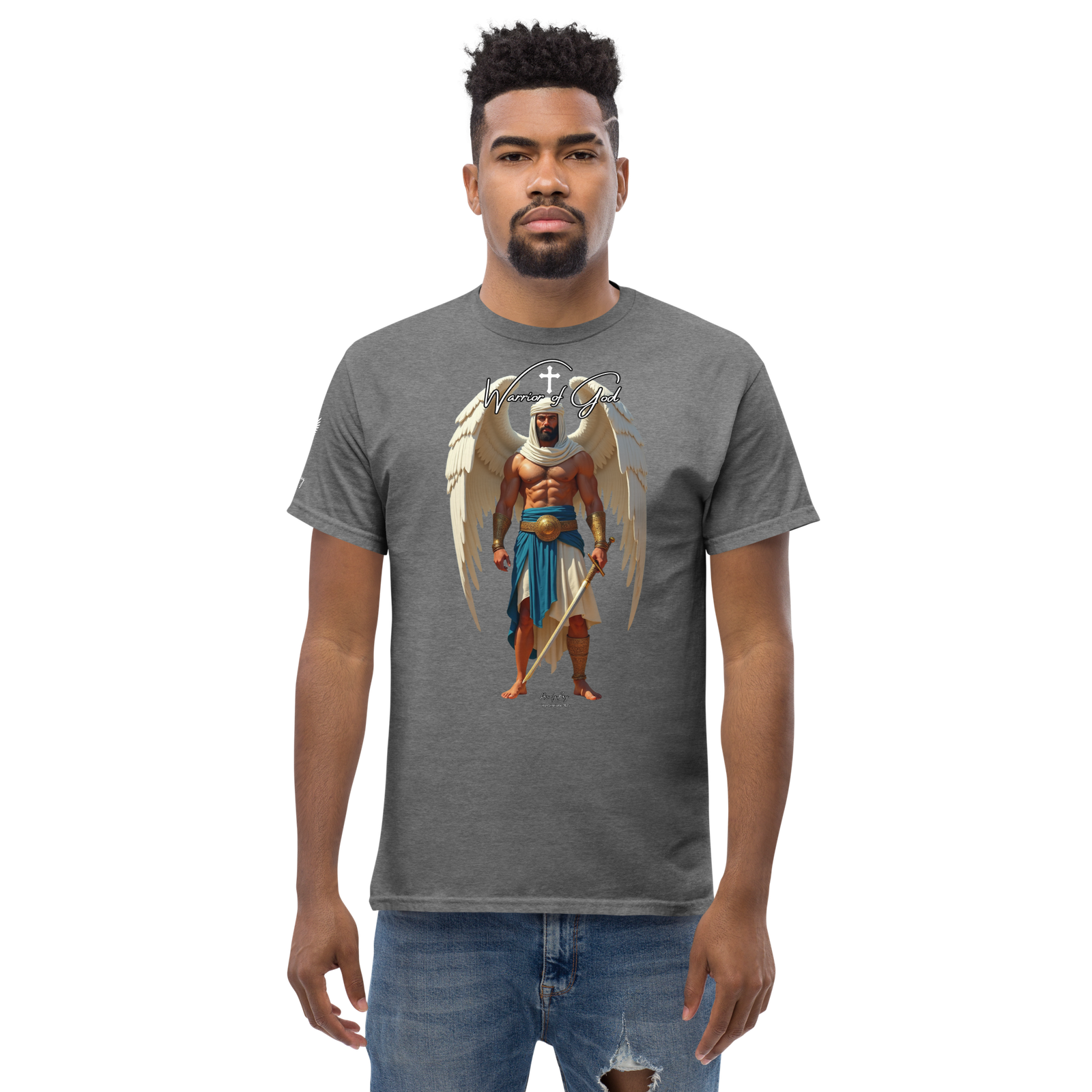 Rowdy Boy "Warrior Of God" #2 Unisex Classic Tee - Image 194