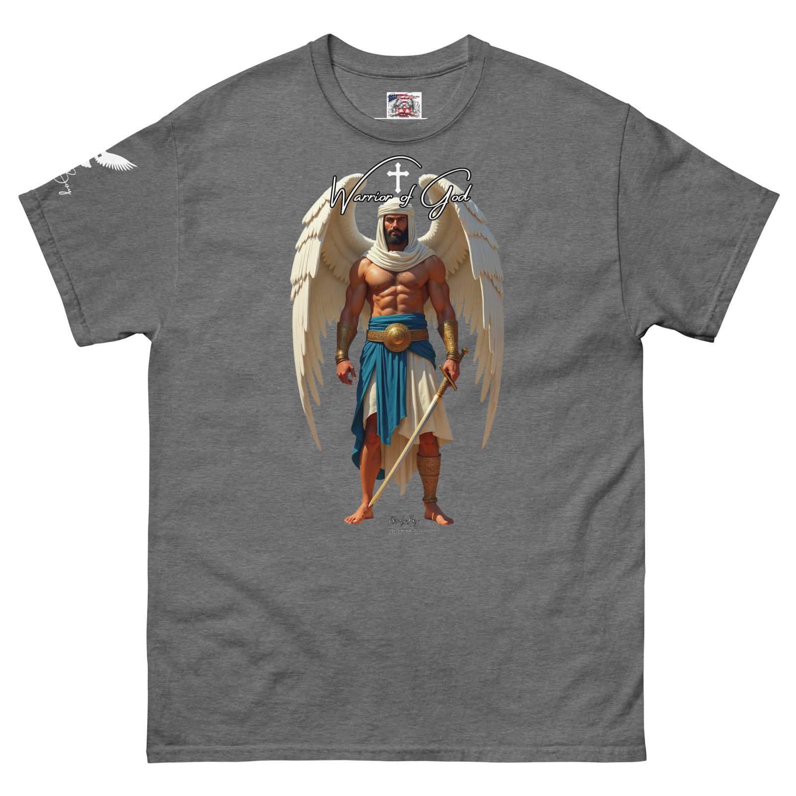 Rowdy Boy "Warrior Of God" #2 Unisex Classic Tee - Image 220