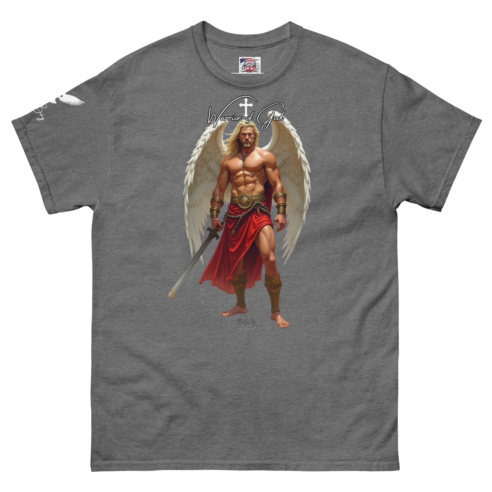 Rowdy Boy "Warrior Of God" #4 Unisex Classic Tee - Image 221