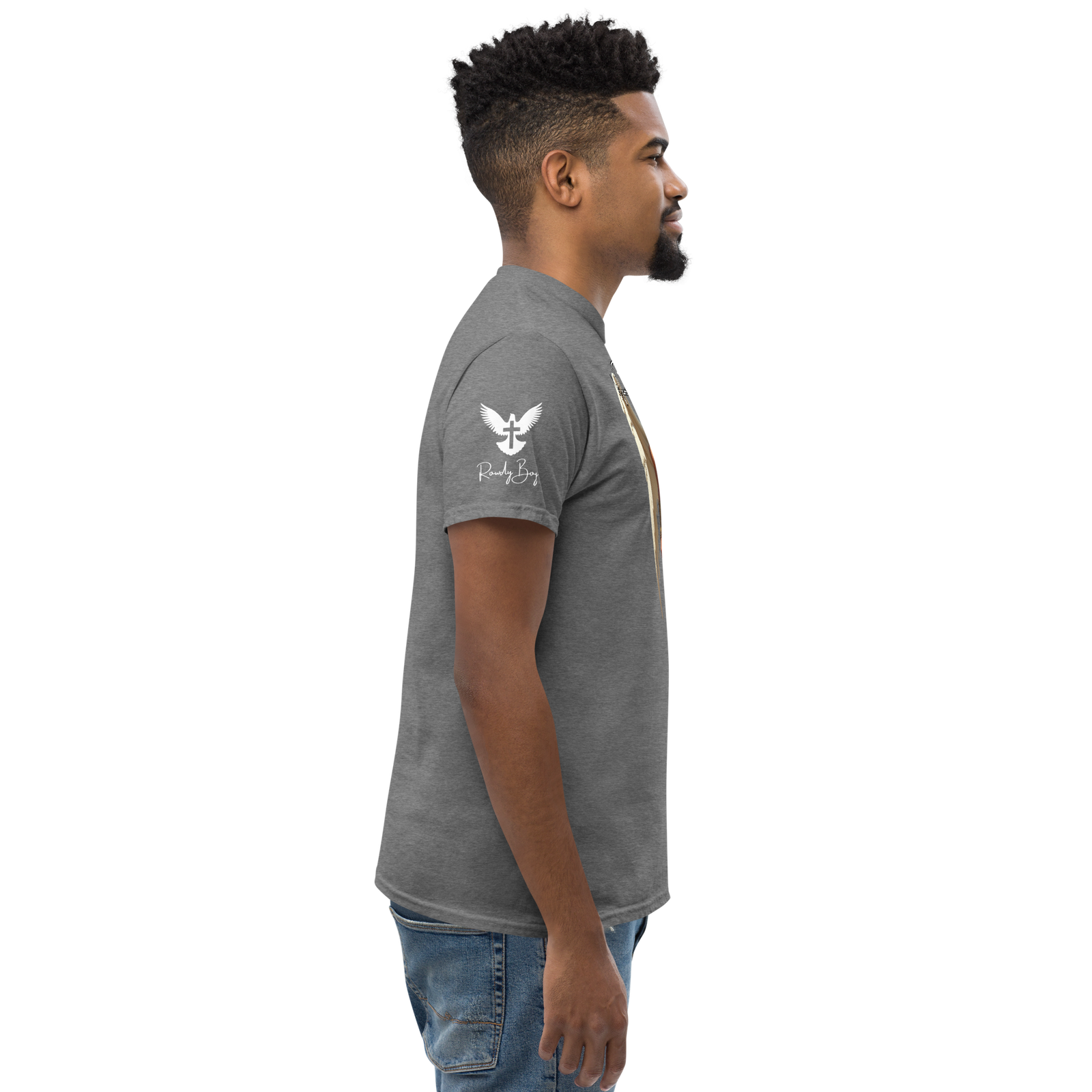 Rowdy Boy "Warrior Of God" #2 Unisex Classic Tee - Image 193