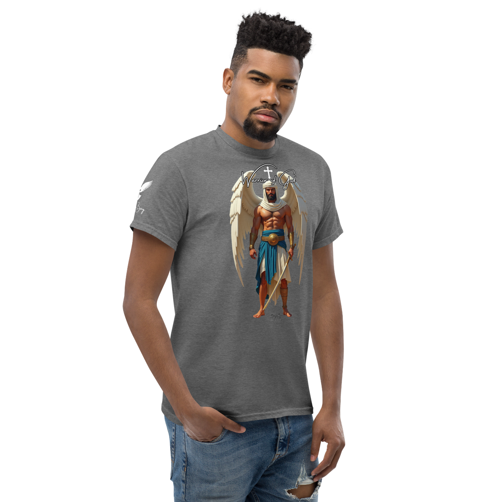 Rowdy Boy "Warrior Of God" #2 Unisex Classic Tee - Image 191